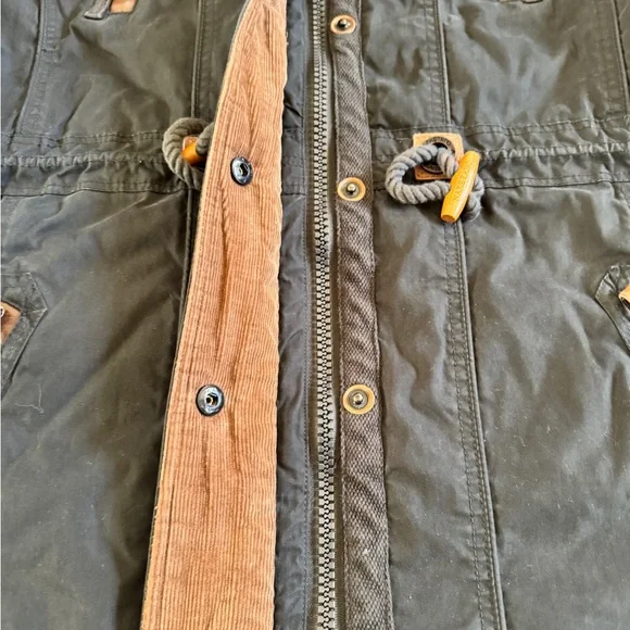 Naketano women's winter parka jacket featuring a faux fur line hood - Picture 10 of 15